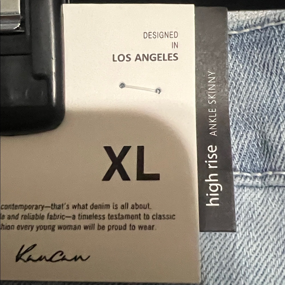 NWT Kancan high rise skinny jeans - Picture 5 of 7
